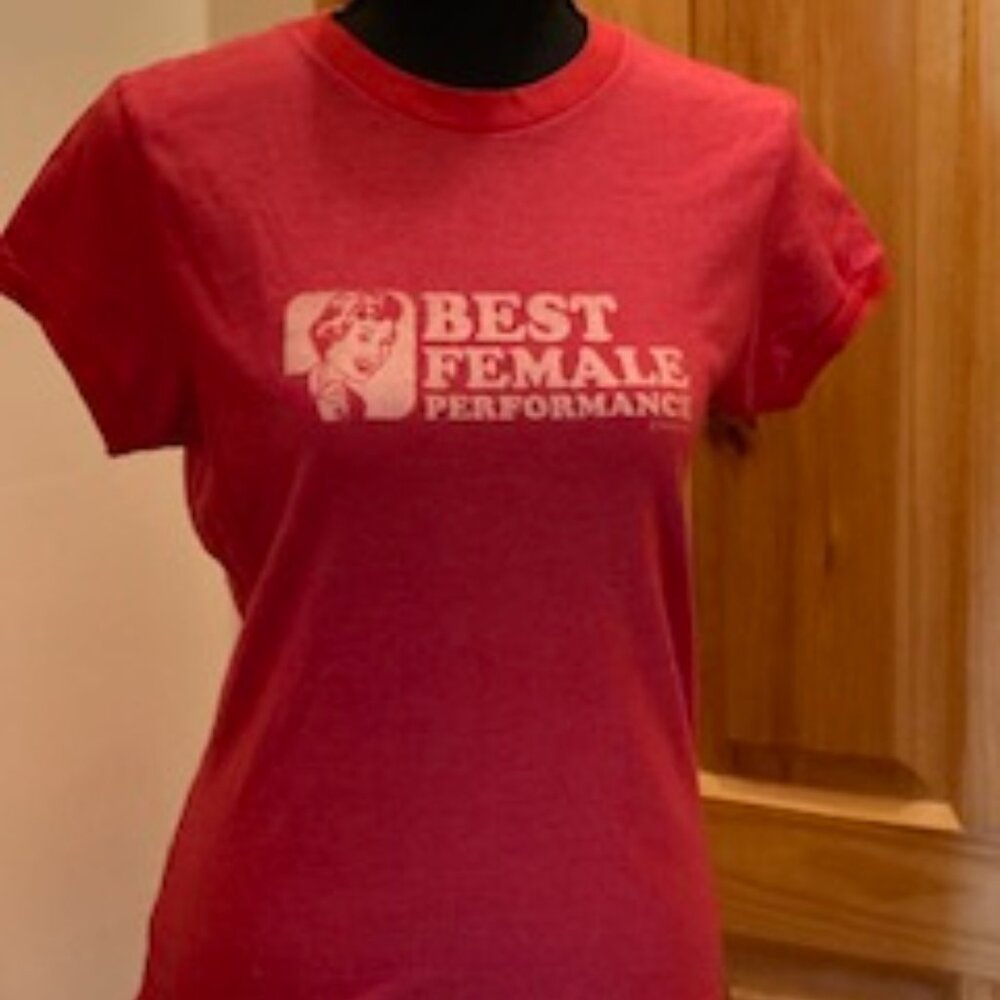 Red Best Female Performance T-shirt